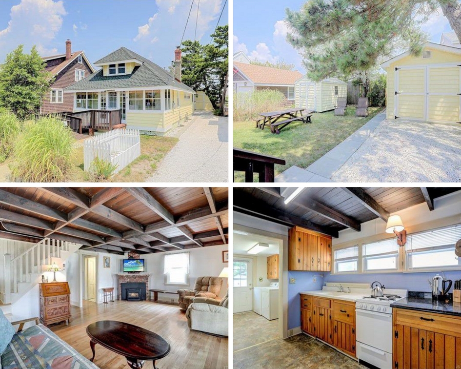 An adorable Jersey Shore house that's steps from the beach (and very un